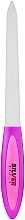 Пилка для ногтей сапфировая, 15 см - Silver Style — фото N1