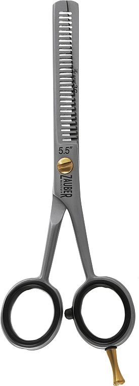 Ножиці для стрижки волосся, філірувальні, двосторонні, 1023-2 - Zauber 5.5 — фото N1