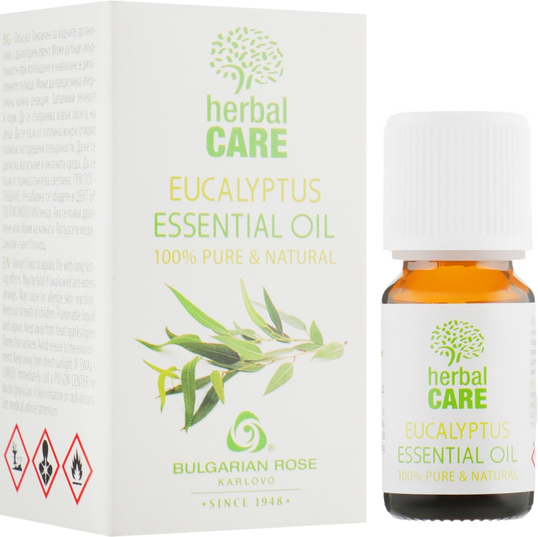 Эфирное масло "Эвкалипт" - Bulgarian Rose Eucalyptus Essential Oil