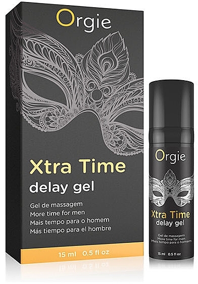 Гель-пролонгатор для чоловіків - Orgie Xtra Time Delay Gel — фото N1