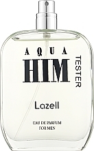 Духи, Парфюмерия, косметика Lazell Aqua Him - Парфюмированная вода (тестер без крышечки)