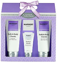 Духи, Парфюмерия, косметика Marbert Bath & Body Classic - Набор (b/l/400 ml + s/g/400ml + h/cr/50ml)