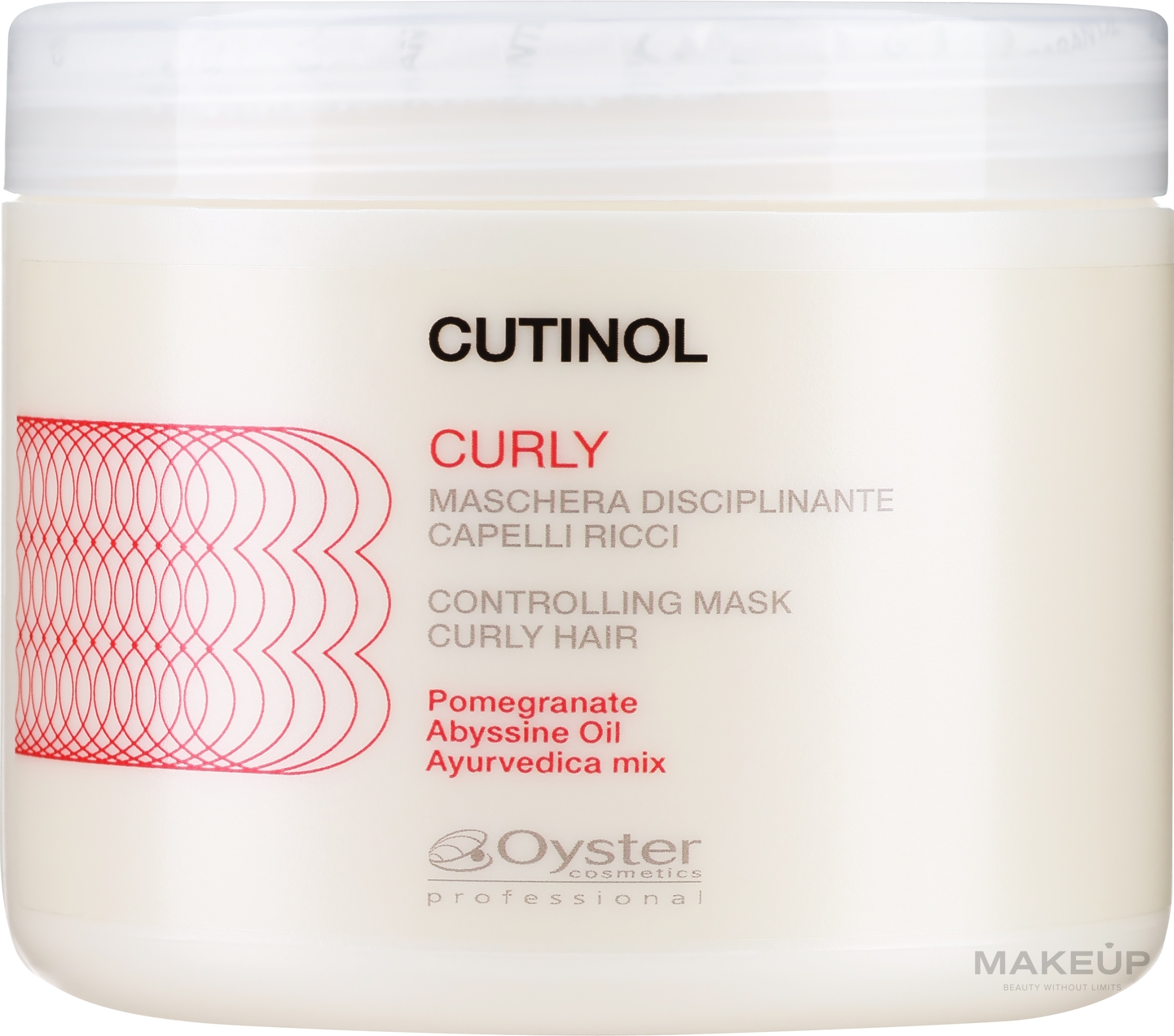 Маска для вьющихся волос - Oyster Cosmetics Cutinol Curly Mask — фото 500ml