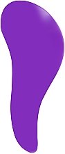 Розплутувальний гребінець-міні "Лаванда", фіолетовий - Ласкава — фото N5