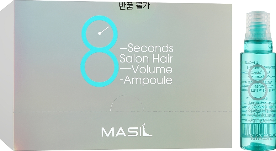 Филлер для объема и гладкости волос - Masil Blue 8 Seconds Salon Hair Volume Ampoule — фото N5