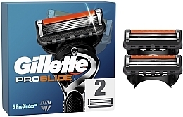 Сменные кассеты для бритья, 2 шт. - Gillette Fusion ProGlide — фото N1