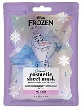 Маска для обличчя "Олаф" - Mad Beauty Disney Frozen Cosmetic Sheet Mask Olaf — фото N1
