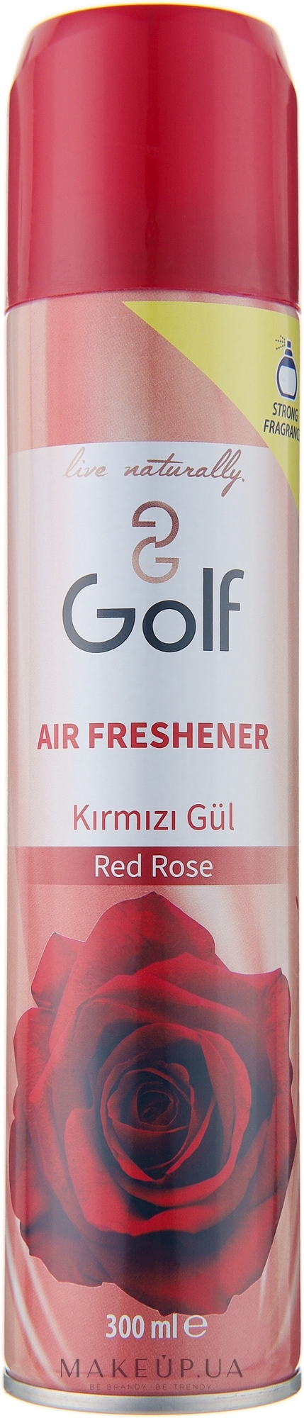 Освежитель воздуха "Роза" - Golf Air Freshener — фото 300ml