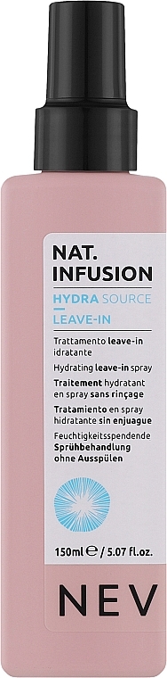 Незмивний, зволожуючий спрей для сухого волосся - Nevitaly Hydrating Leave-in Spray — фото N1