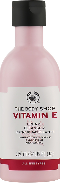 Очищающий крем с витамином Е - The Body Shop Vitamin E Cream Cleanser — фото N1