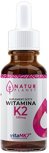Витамин K2 - NaturPlanet Vitamin K2 — фото N1