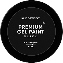 Гель-краска без липкого слоя - Nails Of The Day Premium Gel Paint No Wipe — фото N1