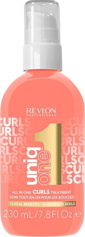Незмивний кондиціонер для виткого волосся - Revlon Professional Uniq One All In One Curls Treatment — фото N1