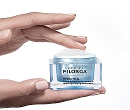 Зволожувальний крем-гель для обличчя - Filorga Hydra-Hyal Hydrating Plumping Water Cream — фото N7