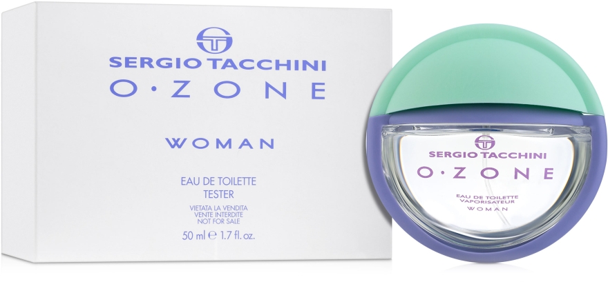 Sergio Tacchini O-Zone Woman - Туалетная вода (тестер с крышечкой) — фото N2