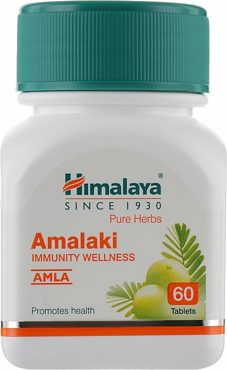 Пищевая добавка "Амла" - Himalaya Herbals Amla C Amalaki — фото N1