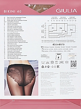 Колготки для женщин "Bikini" 40 den, daino - Giulia — фото N2