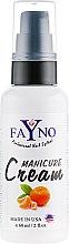 Парфумерія, косметика Зволожувальний крем для рук і кутикули "Мандарин" - Fayno Manicure Cream