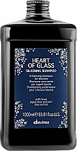 Шампунь, поддерживающий цвет, для блонда - Davines Heart Of Glass Silkening Shampoo — фото N1
