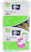 Прокладки Perfecta Green Drai Ultra, 2х10 шт. - Bella — фото N1