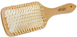 Щітка для розплутування волосся, дерев'яна - Xhair — фото N2