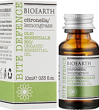 Ефірна олія лемонграса - Bioearth Organic Essential Oil — фото N2