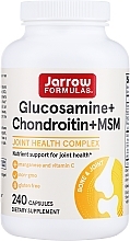 Харчові добавки - Jarrow Formulas Glucosamine + Chondroitin + MSM — фото N2