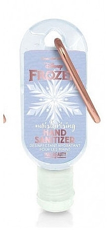 Дезінфекційний засіб для рук "Сніжинка. Диня" - Mad Beauty Disney Frozen Clip & Clean Sanitizer Snowflake/Melon — фото N1
