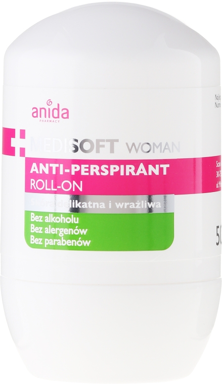 Антиперспирант - Anida Pharmacy Medisoft Woman Deo Roll-On — фото N2
