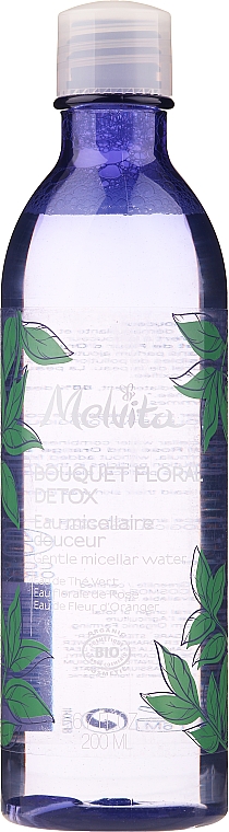 Міцелярна вода - Melvita Floral Bouquet Detox Organic Gentle Micellar Water — фото N2