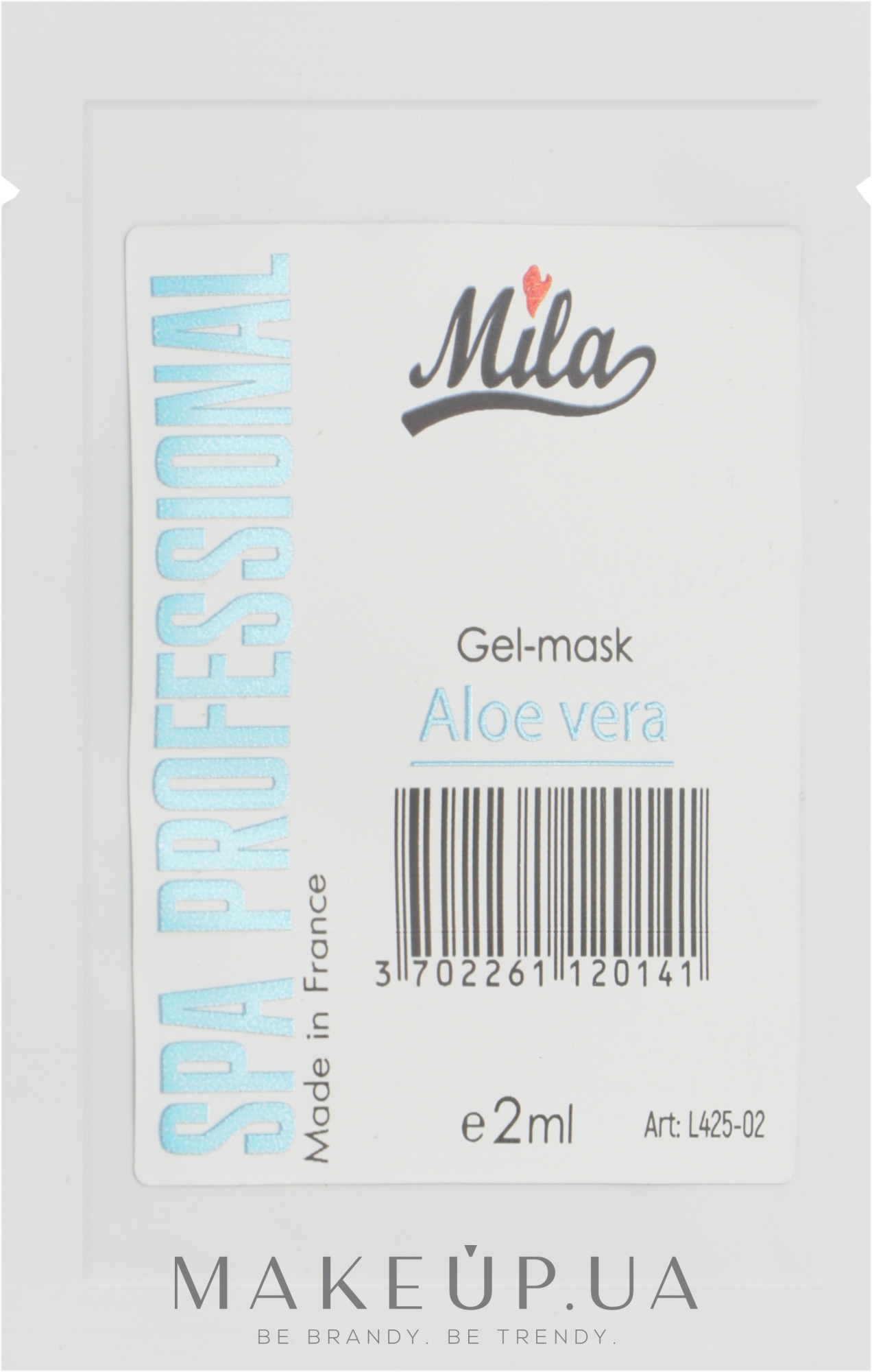 Багатофункціональна зволожувальна гелева маска з алое - Mila Perfect Aloe Vera Gel (пробник) — фото 2ml