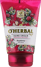 Крем для рук "Малина" - O’Herbal Hand Cream Raspberry — фото N1