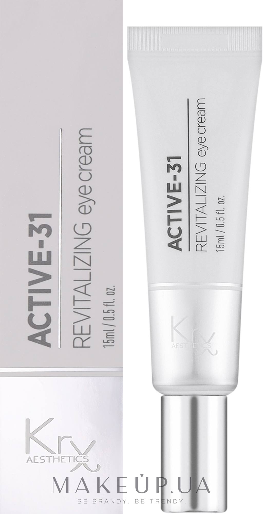 Супер-активний крем для повік - KRX Aesthetics Active-31 Revitalizing Eye Cream — фото 15ml