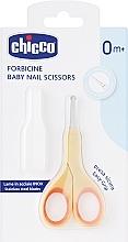 Парфумерія, косметика Ножиці для нігтів дитячі безпечні, помаранчеві - Chicco Baby Nail Scissors