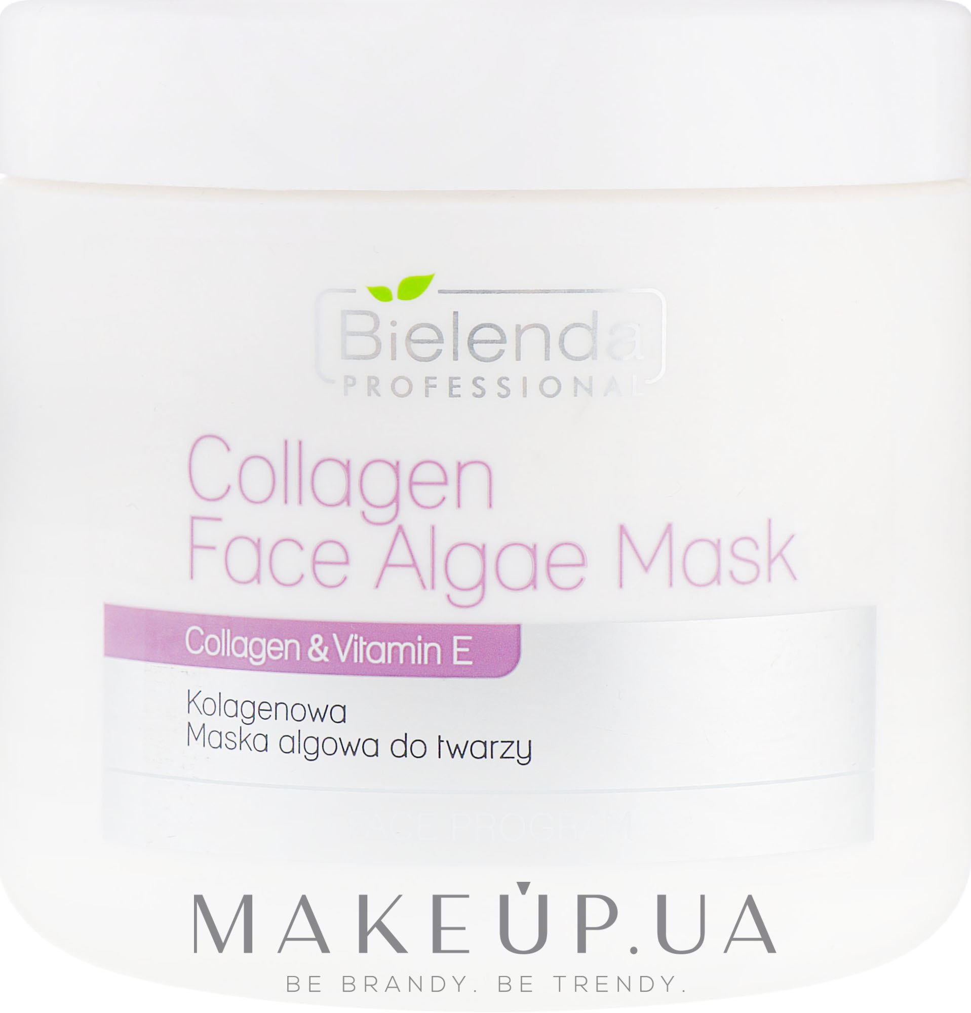 Коллагеновая маска для лица - Bielenda Professional Collagen Face Algae Mask — фото 190g