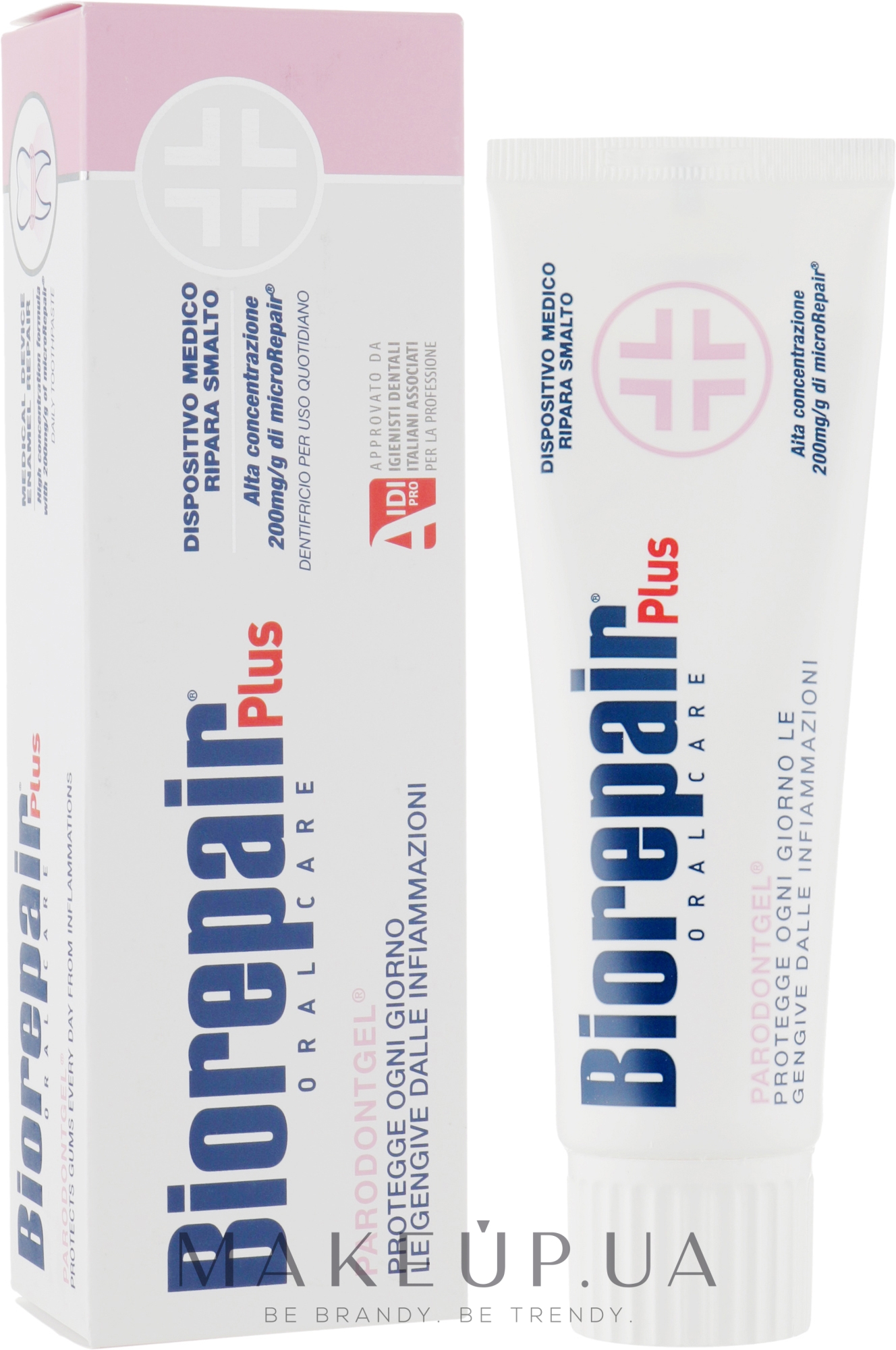 Зубная паста "Пародонтогель" - Biorepair Plus Professional Care Parodontogel — фото 75ml