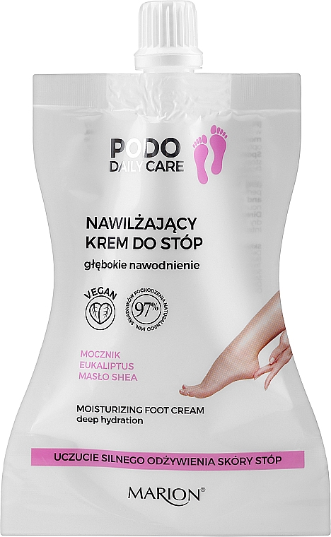 Зволожувальний крем для ніг - Marion Podo Daily Care Foot Cream — фото N1