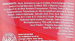 Гель для вмивання "Полуниця" - Himalaya Herbals Fresh Start Oil Clear Face Wash Strawberry — фото N3