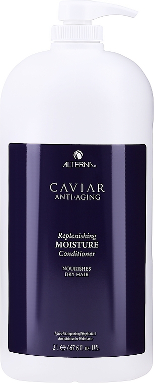 Зволожуючий кондиціонер для волосся з екстрактом ікри - Alterna Caviar Anti-Aging Replenishing Moisture Conditioner — фото N9