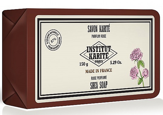 Мило - Institut Karite Rose Vintage Shea Soap — фото N1