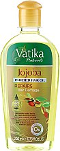 Олія для волосся - Dabur Vatika Jojoba Enriched Hair Oil Repairs Hair Damage — фото N1