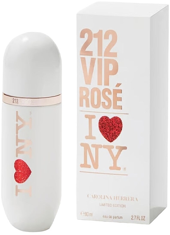 Carolina Herrera 212 VIP Rose I Love NY - Парфюмированная вода — фото N1