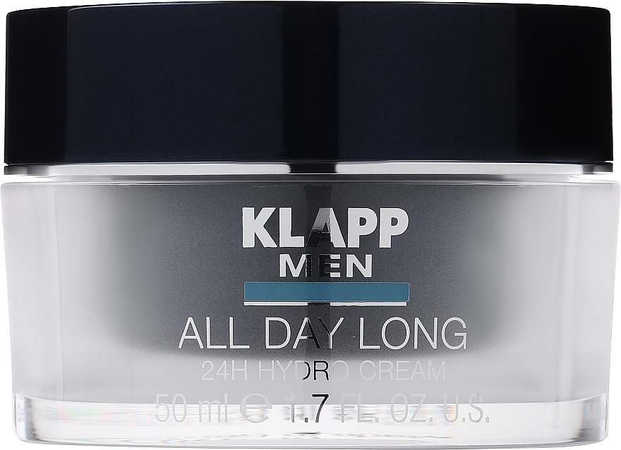 Гидрокрем для лица, 24 часа - Klapp Men All Day Long 24h Hydro Cream — фото N1