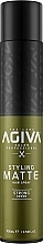 Парфумерія, косметика Спрей для укладання волосся - Agiva Styling Hair Spray Matte Strong Green 04
