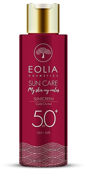 Солнцезащитный крем "Золотая орхидея" - Eolia Sun Care Sunscreen SPF 50+ Gold Orchid — фото N1