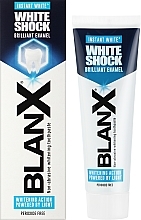 Відбілювальна зубна паста - BlanX White Shock Instant White Brilliant Enamel Toothpaste — фото N2