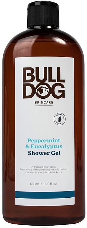 Гель для душа "Мята и эвкалипт" - Bulldog Skincare Peppermint & Eucalyptus Shower Gel — фото N1