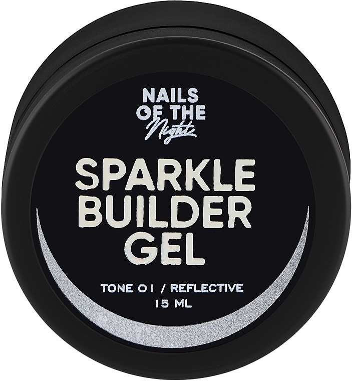 Світловідбивний будівельний гель для нігтів - Nails Of The Day Sparkle Builder Gel