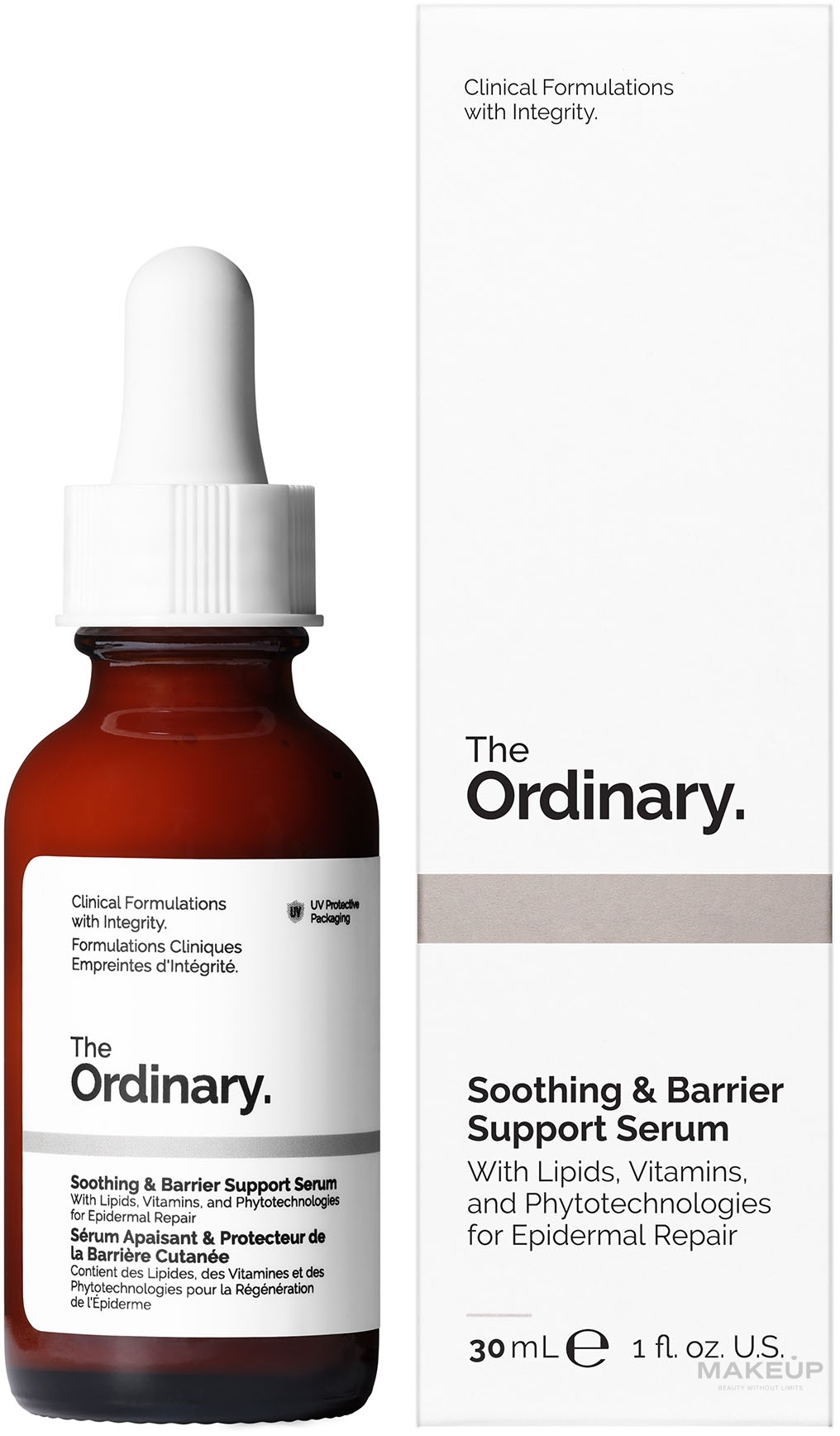 Успокаивающая сыворотка для поддержки защитного барьера кожи - The Ordinary Soothing And Barrier Support Serum — фото 30ml