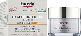 Дневной крем для лица против морщин SPF 30 - Eucerin Hyaluron-Filler + 3x Effect SPF 30 — фото N2